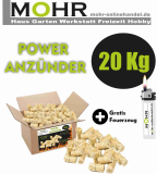 Kaminanzünder Ofenanzünder Anzünder Holzwolle 20Kg